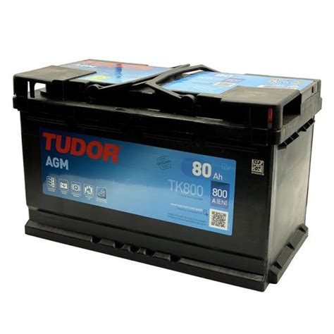 tudor tk800|TUDOR TK800 Battery 12V 80Ah 800A B13 .